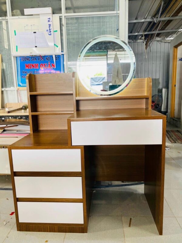 Bàn Trang Điểm Gương Tròn - Hình ảnh 4