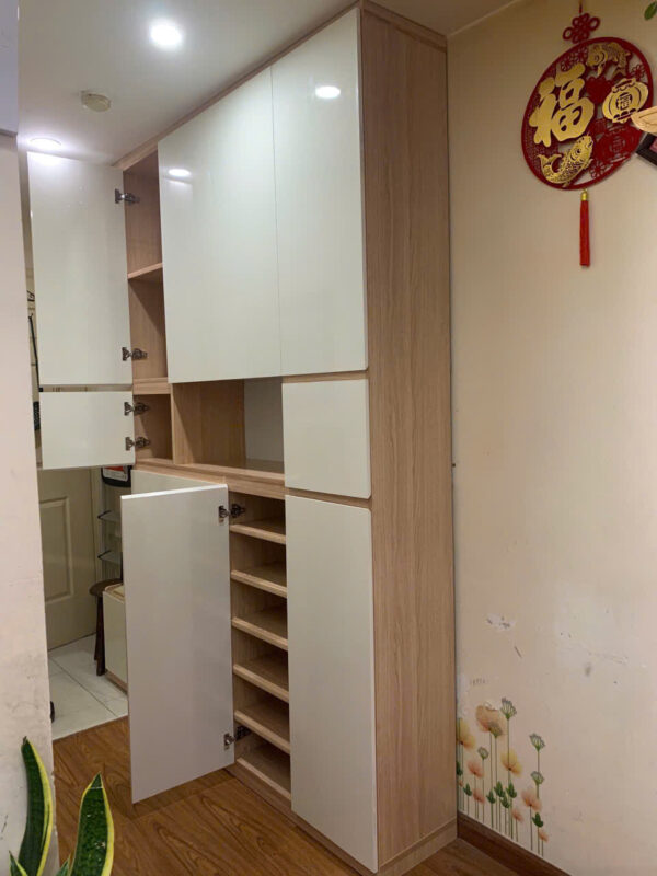 Tủ nhựa ecoplast cao cấp cánh trắng(Lux 02+AT) - Hình ảnh 2