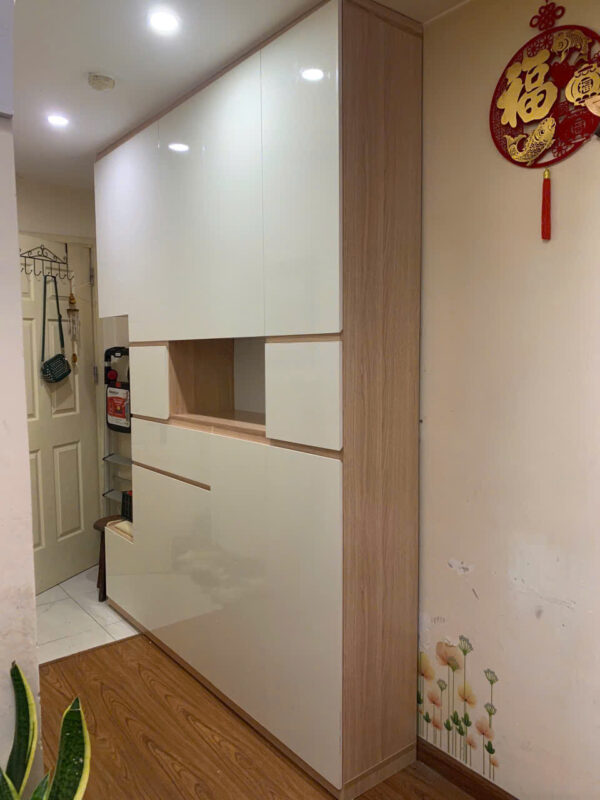 Tủ nhựa ecoplast cao cấp cánh trắng(Lux 02+AT)