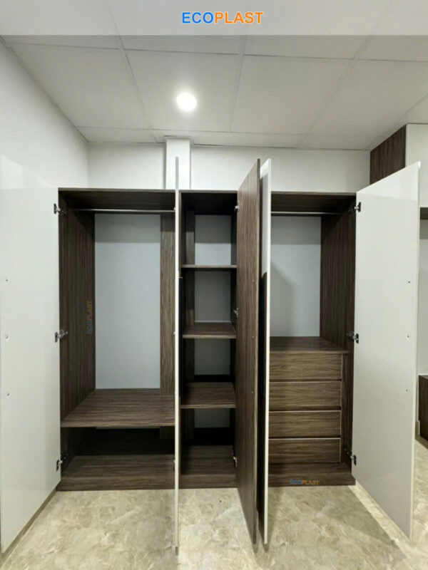 Tủ nhựa ecoplast cao cấp cánh trắng(A15 AT) - Hình ảnh 2