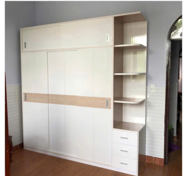 Tủ cánh lùa ecoplast cánh trắng(Lux 02+AT)