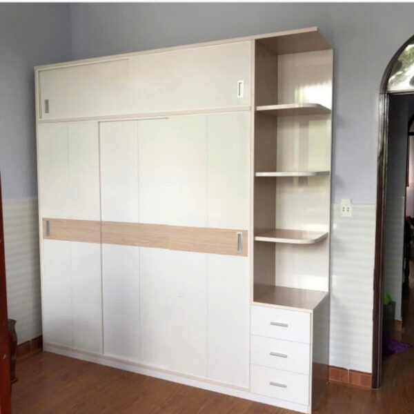 Tủ cánh lùa ecoplast cánh trắng(Lux 02+AT)