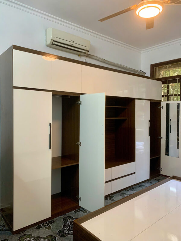 Tủ liền kệ tivi ecoplast cao cấp cánh trắng(S8 AT) - Hình ảnh 2
