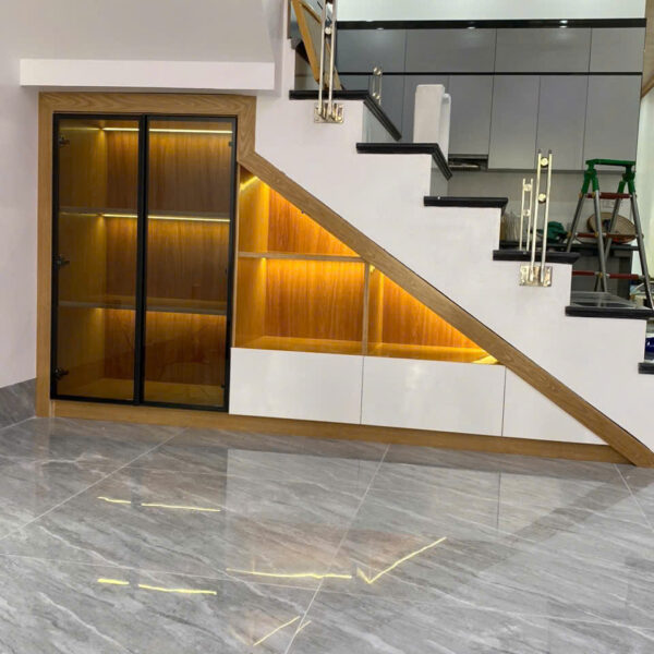 Tủ gầm cầu thang ecoplast cao cấp