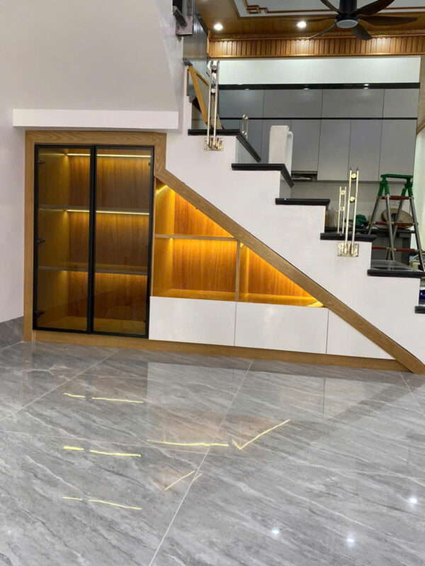Tủ gầm cầu thang ecoplast cao cấp