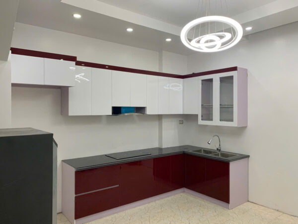Tủ bếp cánh acrylic(Trắng)